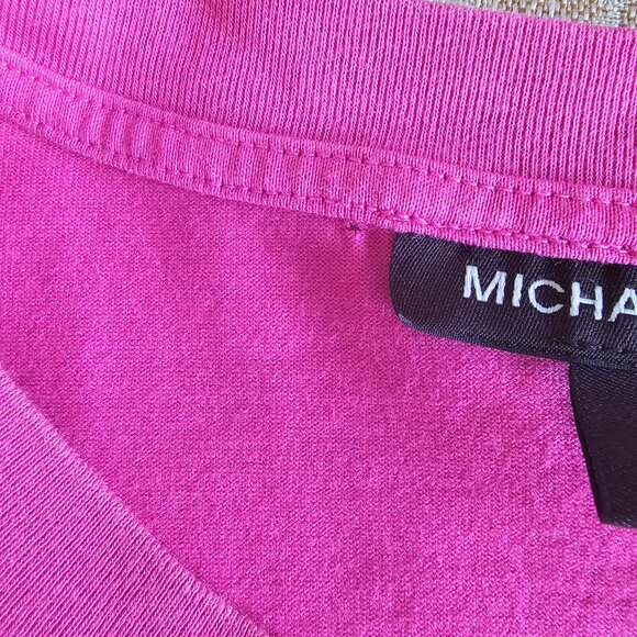 Michael Kors Men’s Button Up Shirt Pink Cotton XXL Made in Vietnam - Picture 6 of 6